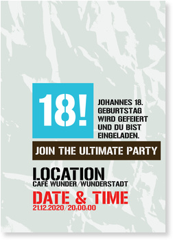 18, Geburtstag, Ultimate, Boys