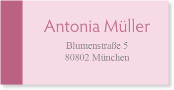 Adressaufkleber