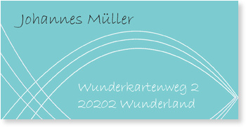 Adressaufkleber