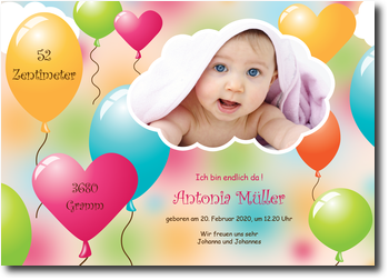 Luftballons, bunt, M�dchen