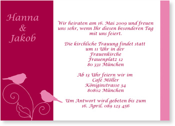 V�gel, violett, stilvoll
