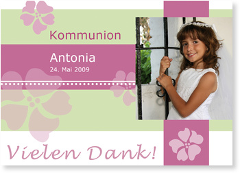 Danke, Kommunion, M�dchen