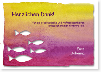 Danke, Konfirmationsgaben, M�dchen