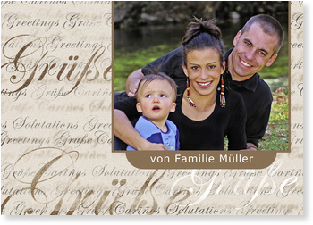Familie, Gr��e,  Sprachen