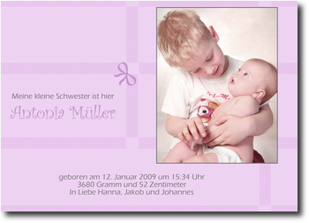 Schleife, modern, rosa