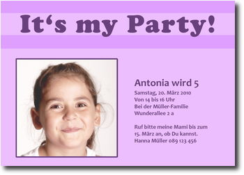 Party, klassisch, pink