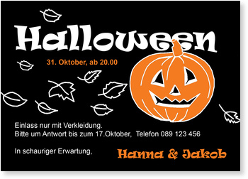K�rbis, schwarz, Halloween