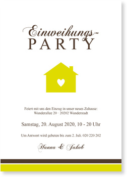 Haus, Herz, gr�n