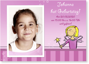 Fee, lila, M�dchen, Geburtstag