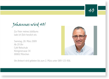 Geburtstag, Foto, Streifen