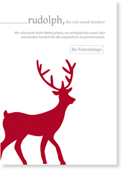 Rudolph, rot, Rentier