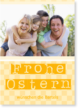 Ostern, gelb, Gr��e, Karos
