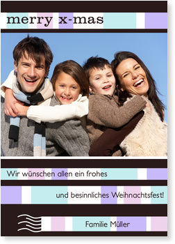 Schal, lila, schwarz, Weihnachten
