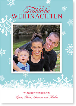 Schneekristalle,
t�rkis