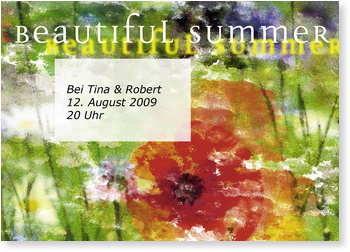 Sommerfest, Blumenwiese