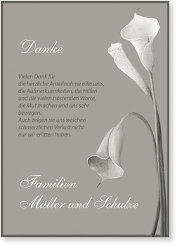 Tauer, Danke, Bl�tter