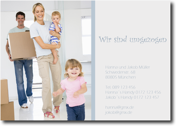 Umzug, Kartons