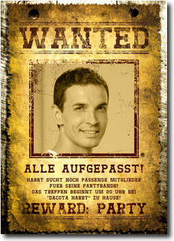30. Geburtstag, wanted