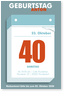 einladung, kalender, blau, retrodesign