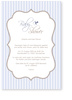 babyshower, blau, vintage