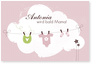 babyshower, einladung, rosa