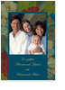 Familie, Bl�ttersammlung, blau