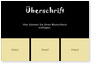 Blanko, schwarz, 3 Bilder