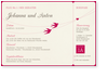 Flugticket, Hochzeitseinladung, Rot, Ticket