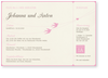 Rosarot, Boardingpass, Ticket