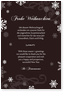Business, Weihnachtskarte, braun, Schneeflocken
