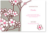 Danke, Kirschbl�te, Konfirmation, taupe