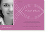 Danke, Konfirmation, violett, M�dchen, Ichtys