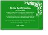 gr�n, konfirmation, dekor, ornament