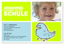 Einschulung, Drachen, Jungen, blau
