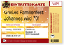 Gelb, Eintrittskarte, Geburtstag