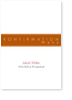 Konfirmation, Men�karte, modern, orange, grau, Konfirmationstafel