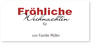 Ornamentschrift, rot