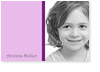 Danke, violett, stillvoll