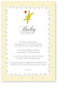 baby-shower-party, einladung, gelb