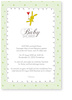 baby-shower-party, karte, gr�n