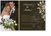 Dankeskarte, Hochzeit, Melone