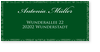 Grün, Aufkleber, Adressaufkleber, Vintage, elegant, Umschlag