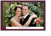 Hochzeit, Rahmen, weinrot