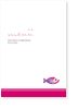 Men�karte, Kommunion, Fisch, Ichthy, pink