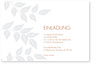 Konfirmation, Bl�tter, zart, wei�