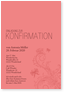 Konfirmation, Lachs, Floral, Ornament