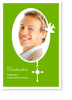 Konfirmation, Danke, Kreuz, wiesengr�n