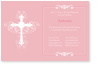 Kreuz, Ornament, Konfirmation, ros�