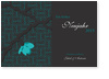 Neujahr, Magnolie, t�rkis