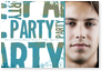 Party, T�rkis, Foto, Einladung